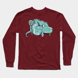 Snake Couch Long Sleeve T-Shirt